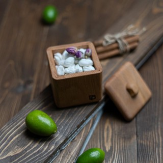 قندان چوبی ساده